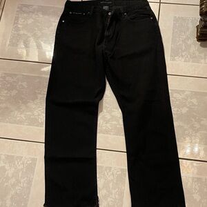 Tommy Hilfiger Men's Straight Black Jeans